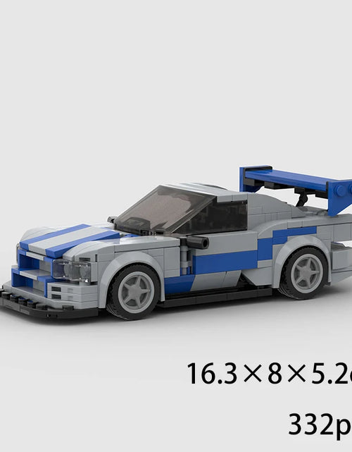 Load image into Gallery viewer, MOC Speed Champions Building Blocks City Sports Racing Vehicle DIY Toys for Children Christmas Gift Boy