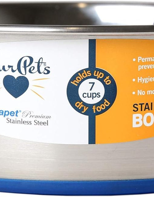 Load image into Gallery viewer, Durapet Dog Bowls, Dog Food Bowls & Dog Water Bowls (Stainless Steel Dog Bowl to Replace Ceramic Dog Bowls) Large Dog Bowls, Dog Bowls Medium Sized Dogs & Dog Bowls Small Size Dog