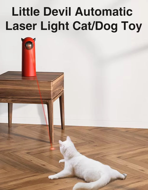 Load image into Gallery viewer, Automatic Cat Toys LED Laser Interactive Smart Teasing Pet Handheld Electronic Indoor Random Laser Cats Toy Accessories for Dog