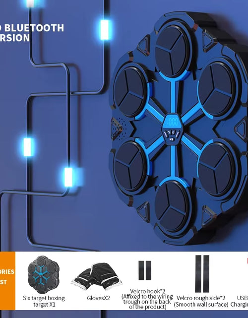 Load image into Gallery viewer, Intelligent Bluetooth Music Boxing Machine Boxing Training Punching Equipment Smart Boxing Simulator for Childrenhome Practice