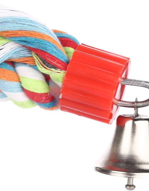Load image into Gallery viewer, Bird Perch, Large Parrot Toys 63 Inch Climbing Rope Bungee Bird Toys