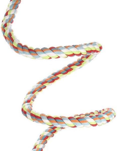 Load image into Gallery viewer, Bird Perch, Large Parrot Toys 63 Inch Climbing Rope Bungee Bird Toys