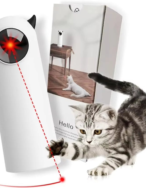 Load image into Gallery viewer, Automatic Cat Toys LED Laser Interactive Smart Teasing Pet Handheld Electronic Indoor Random Laser Cats Toy Accessories for Dog
