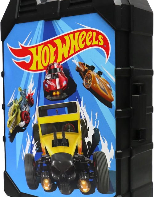 Load image into Gallery viewer, Hot Wheels: 48 Cart Storage Case, Easy Grip Carrying Case, Makes Collecting and Clean up Easy and Fun, Styles in Case May Vary, for Ages 3 and Up
