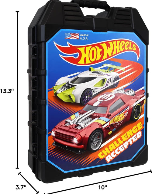 Load image into Gallery viewer, Hot Wheels: 48 Cart Storage Case, Easy Grip Carrying Case, Makes Collecting and Clean up Easy and Fun, Styles in Case May Vary, for Ages 3 and Up