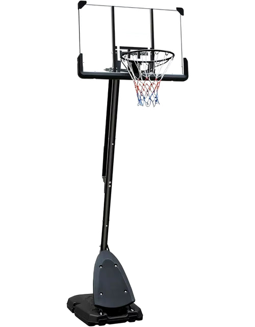 Load image into Gallery viewer, Portable Basketball Hoop Stand Free Basketball System with 28/44Inch Backboard Height Adjustable 7Ft/10Ft for Teenager Adult