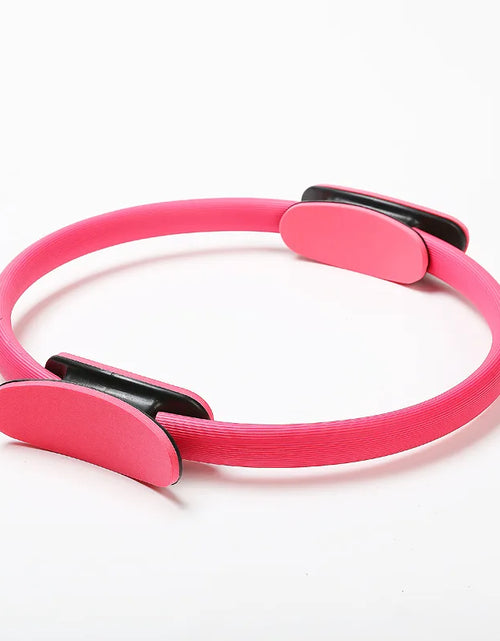 Load image into Gallery viewer, Yoga Fitness Ring Circle Pilates Women Girl Exercise Home Resistance Elasticity Yoga Gym Workout Pilates Ring Circle