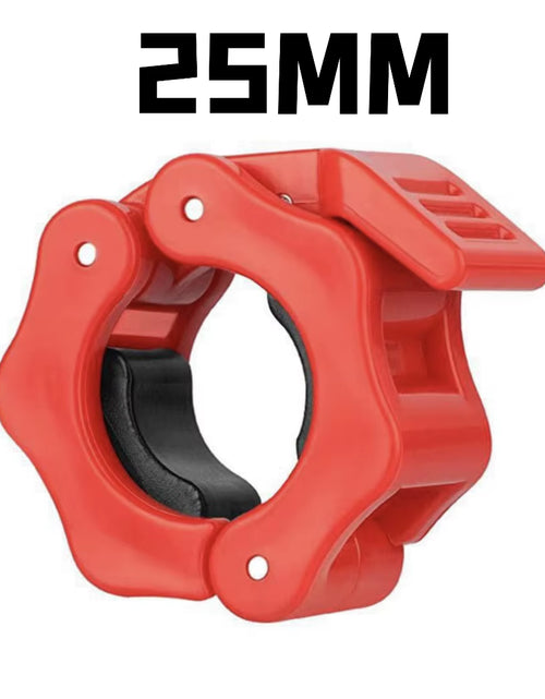 Load image into Gallery viewer, 25Mm 28Mm 30Mm Spinlock Collars Barbell Collar Lock Dumbell Clips Clamp Weight Lifting Bar Gym Dumbbell Fitness Body Building