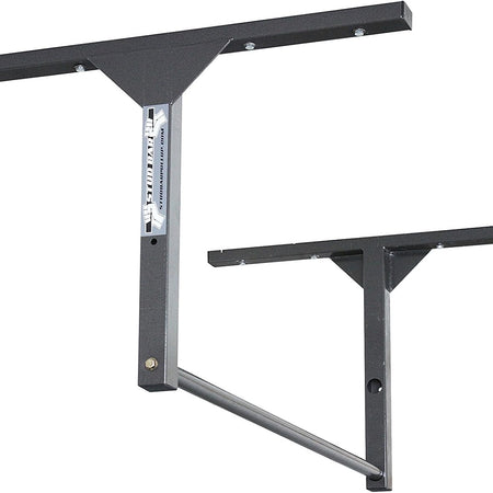 : Ceiling or Wall Mountable Pull up Bar,Standard (9-Foot Ceilings), Grey