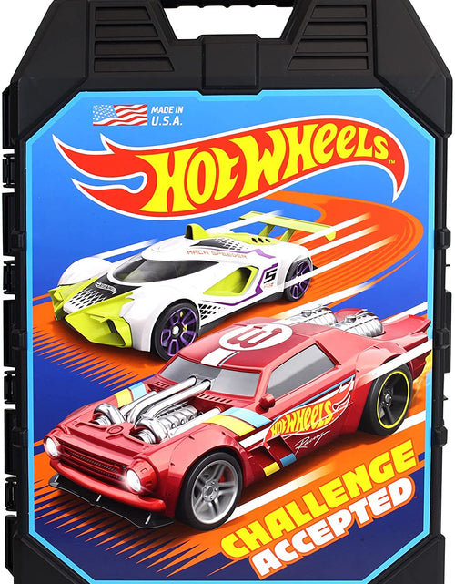 Load image into Gallery viewer, Hot Wheels: 48 Cart Storage Case, Easy Grip Carrying Case, Makes Collecting and Clean up Easy and Fun, Styles in Case May Vary, for Ages 3 and Up