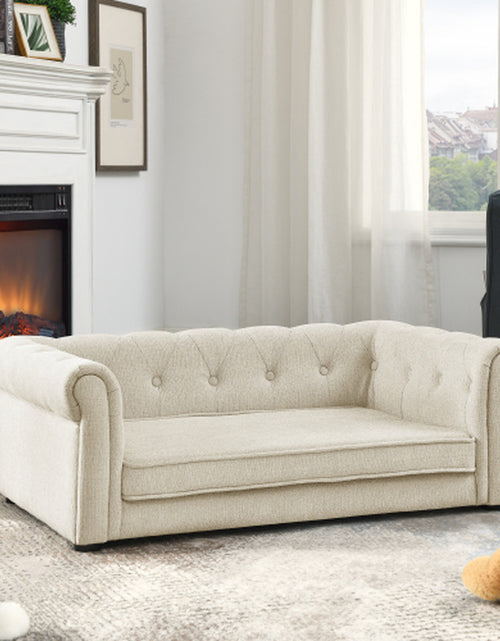 Load image into Gallery viewer, Elegant Rectangular Pet Bed for Medium and Large Dogs