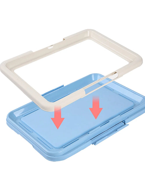 Load image into Gallery viewer, Portable Dog Training Toilet Indoor Dogs Potty Pet Toilet for Small Dogs Cats Cat Litter Box Puppy Pad Holder Tray Pet Supplies
