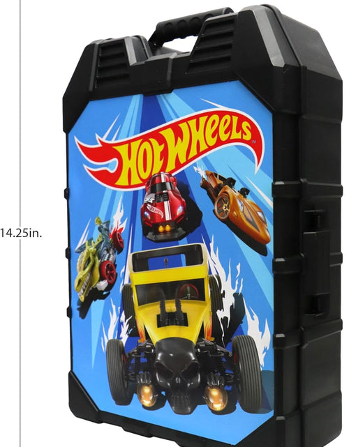Load image into Gallery viewer, Hot Wheels: 48 Cart Storage Case, Easy Grip Carrying Case, Makes Collecting and Clean up Easy and Fun, Styles in Case May Vary, for Ages 3 and Up