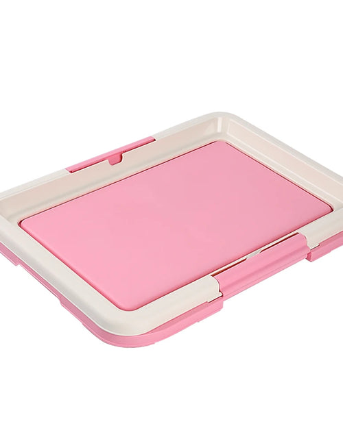 Load image into Gallery viewer, Portable Dog Training Toilet Indoor Dogs Potty Pet Toilet for Small Dogs Cats Cat Litter Box Puppy Pad Holder Tray Pet Supplies