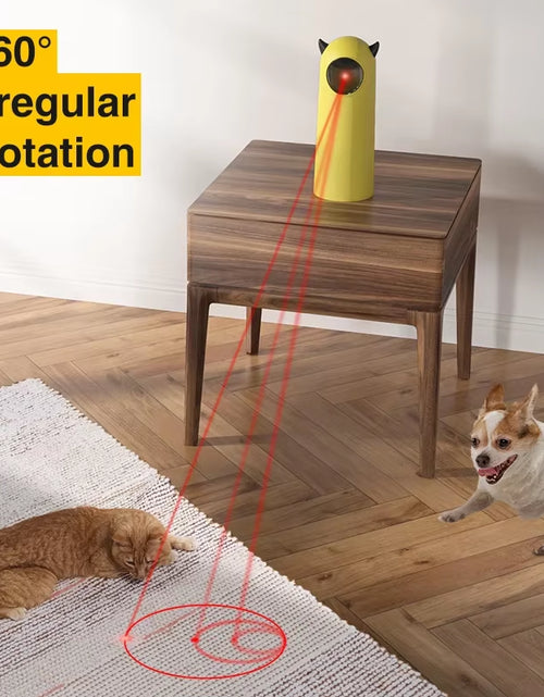 Load image into Gallery viewer, Automatic Cat Toys LED Laser Interactive Smart Teasing Pet Handheld Electronic Indoor Random Laser Cats Toy Accessories for Dog