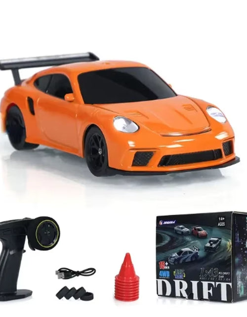Load image into Gallery viewer, 2.4G RC Drift Car 1/43 4WD Remote Control Car High Speed Four Wheel Drive Radio Controlled Mini Racing Car Model Boy Toy Gift