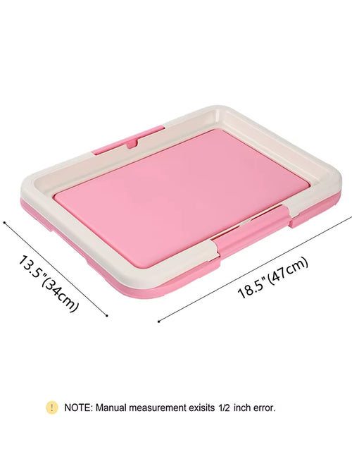 Load image into Gallery viewer, Portable Dog Training Toilet Indoor Dogs Potty Pet Toilet for Small Dogs Cats Cat Litter Box Puppy Pad Holder Tray Pet Supplies