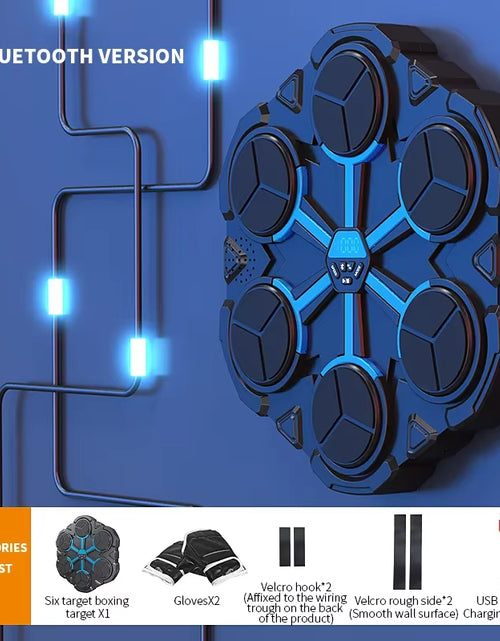 Load image into Gallery viewer, Intelligent Bluetooth Music Boxing Machine Boxing Training Punching Equipment Smart Boxing Simulator for Childrenhome Practice