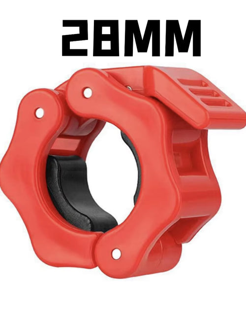 Load image into Gallery viewer, 25Mm 28Mm 30Mm Spinlock Collars Barbell Collar Lock Dumbell Clips Clamp Weight Lifting Bar Gym Dumbbell Fitness Body Building