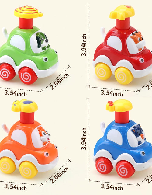 Load image into Gallery viewer, Amy&Benton Baby Toy Cars for 1 2 Year Old Toddler Cartoon Wind up Cars for Boys Birthday Gift Toys