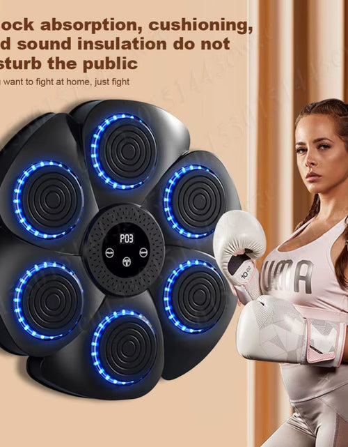 Load image into Gallery viewer, Smart Music Boxing Machine Boxing Training Punching Equipment Boxing Reaction Wall Target Workout Boxing Target Machine Boxing
