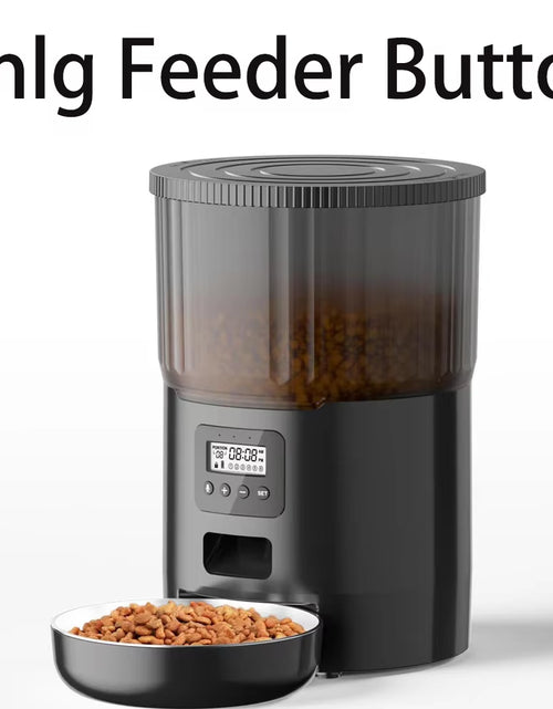 Load image into Gallery viewer, 4L Pet Feeder Tuya WIFI Automatic Dog Food Dispenser Smart Cat Feeder 2L Cat Automatic Drinking Fountain Dog Water Feeder
