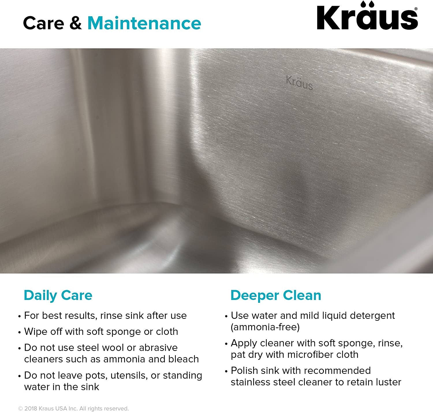 KBU22 32 Inch Undermount 50/50 Double Bowl 16 Gauge Stainless Steel Kitchen Sink
