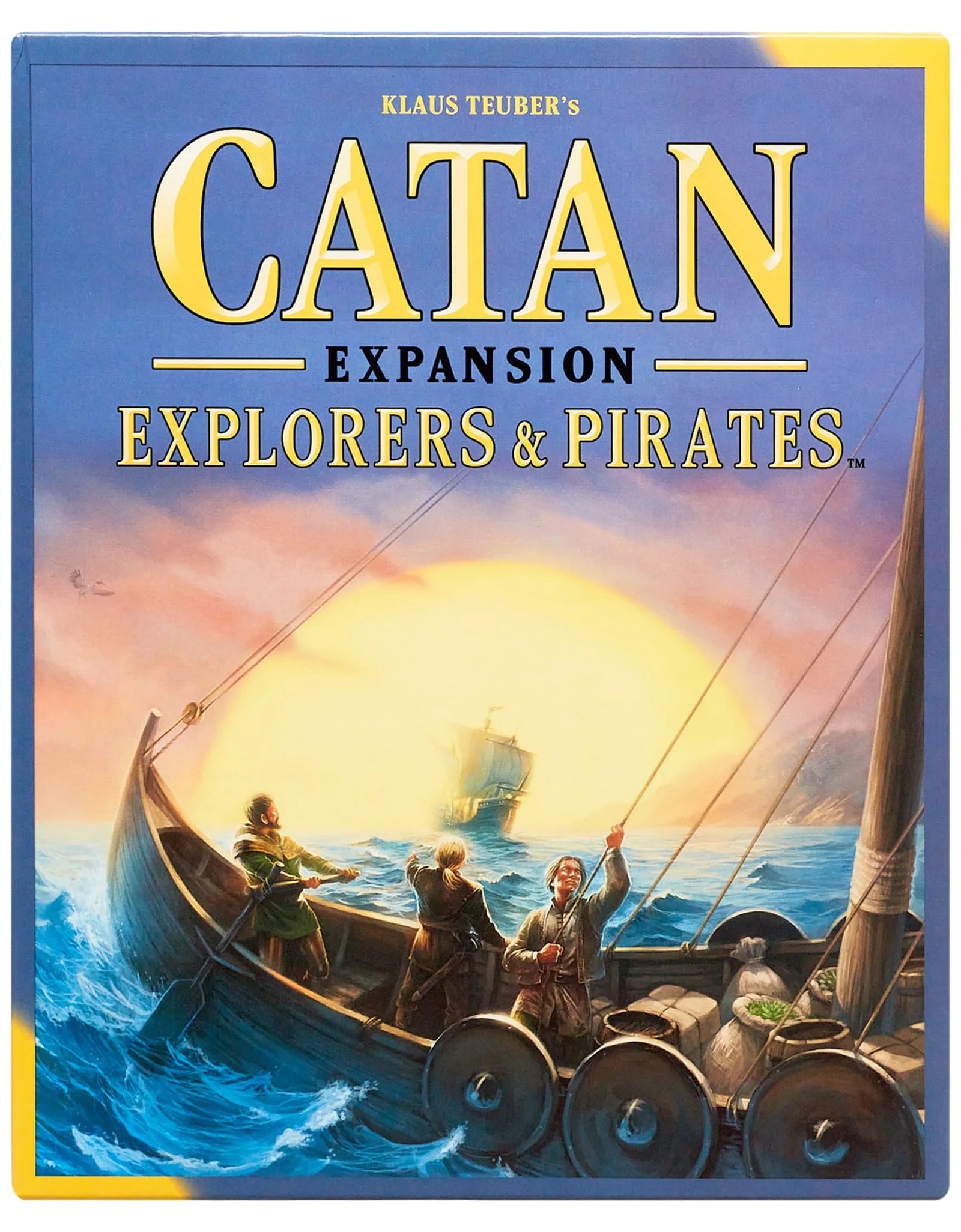 Catan: Explorers & Pirates Expansion Strategy Board Game for Ages 12 and Up, from Asmodee