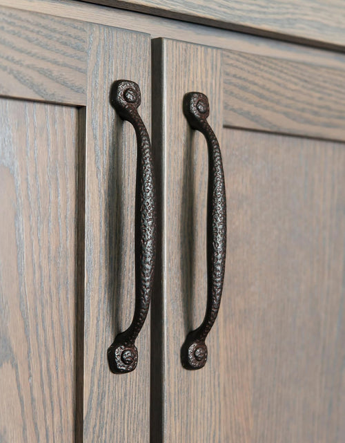 Load image into Gallery viewer, P2996-RI Refined Rustic Collection Pull, 192Mm (7-9/16&quot;) Center to Center, Rustic Iron Finish
