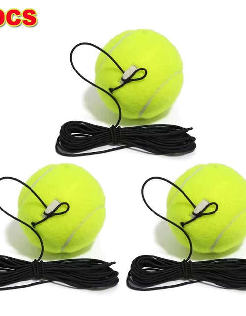 Load image into Gallery viewer, Tennis Training Ball Tennis Trainer Professional Training Tool Exercise Rebound Ball Indoor Tennis Practice Padel Accessories
