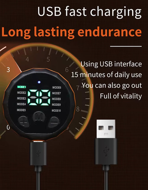 Load image into Gallery viewer, ABS Stimulator EMS Abdominal Muscle Trainer Body Waist Slimming Belt Weight Lose Muscle Toner Fitness Equiment USB Recharge
