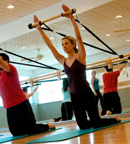 Pilates Stick Yoga Pilates Bar Barre Basic Kit Exercise Resistance Bands