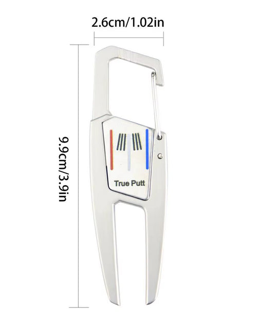 Load image into Gallery viewer, Golf Divot Tool Golf Putting Green Fork Zinc Alloy Golf Divot Repair Tool Pitch Groove Cleaner Golf Pitchforks Golf Accessories
