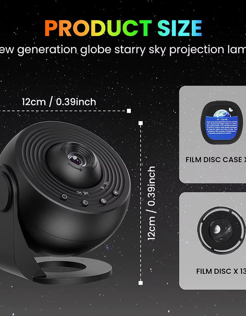 Load image into Gallery viewer, 13 in 1 Star Projector, Planetarium Galaxy Projector for Bedroom, Aurora Projector, Night Light Projector for Kids Adults
