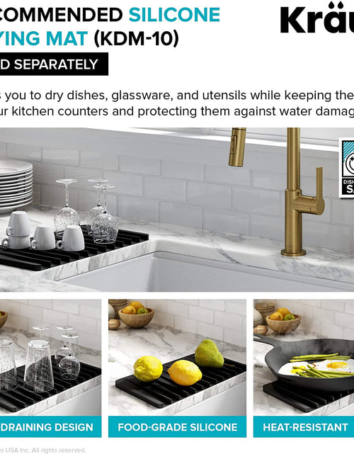 Load image into Gallery viewer, KBU22 32 Inch Undermount 50/50 Double Bowl 16 Gauge Stainless Steel Kitchen Sink
