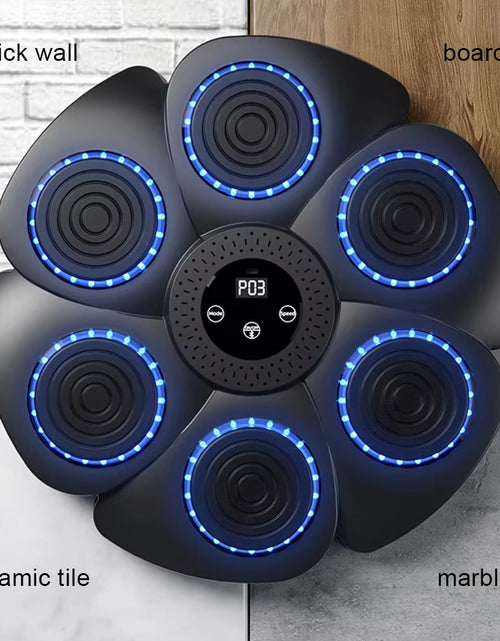 Load image into Gallery viewer, Smart Bluetooth Music Boxing Machine Musical Wall Boxing Machine Wall Target Hanging Sandbag Reaction Training Punching Bag
