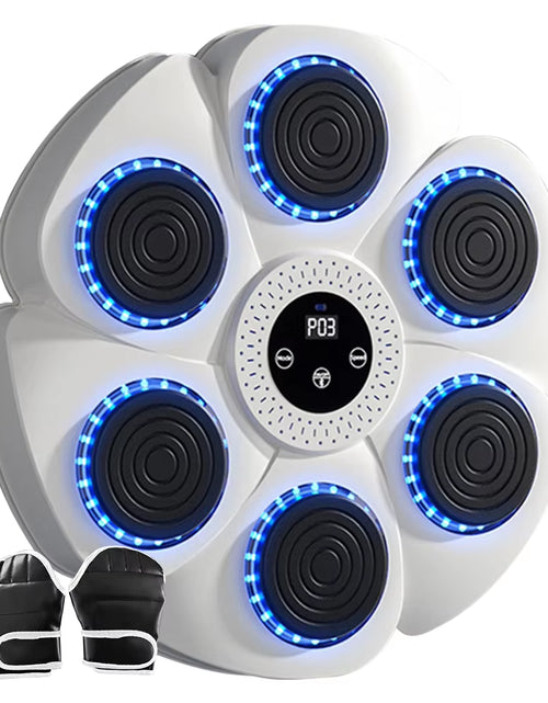 Load image into Gallery viewer, Smart Bluetooth Music Boxing Machine Musical Wall Boxing Machine Wall Target Hanging Sandbag Reaction Training Punching Bag
