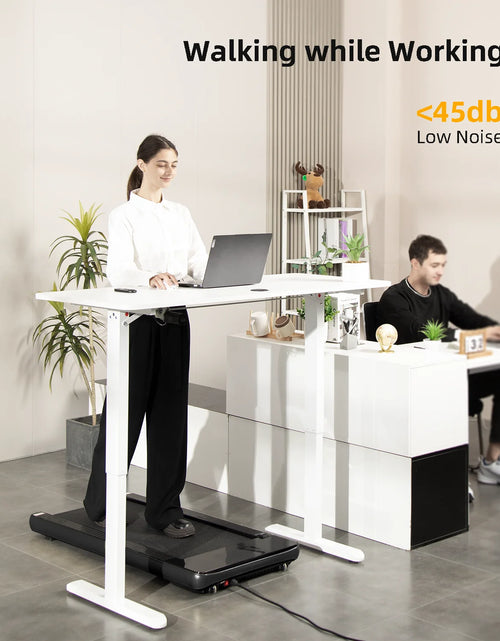 Load image into Gallery viewer, Walking Pad - under Desk Treadmill, Treadmill for Home/Office, Quiet and Stable Pad with Remote Control LED Display- Ideal for Fitness Enthusiasts
