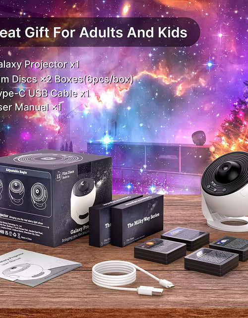 Load image into Gallery viewer, 13 in 1 Star Projector, Planetarium Galaxy Projector for Bedroom, Aurora Projector, Night Light Projector for Kids Adults
