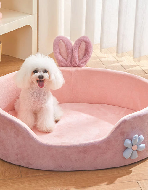 Load image into Gallery viewer, Detachable Pet Bed Pet Bed Detachable Washable Dog Sleeping Bed Soft Comfortable Warm Cat Bed for Four Seasons Soft Pet Bed
