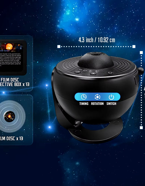 Load image into Gallery viewer, 13 in 1 Star Projector, Planetarium Galaxy Projector for Bedroom, Aurora Projector, Night Light Projector for Kids Adults
