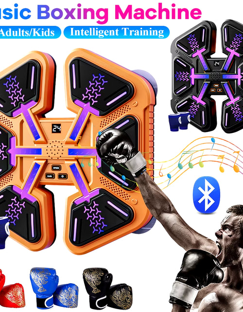 Load image into Gallery viewer, New Smart Music Boxing Machine Boxing Training Punching Equipment Adult Children Sports Fitness Home Music Boxing Wall Target
