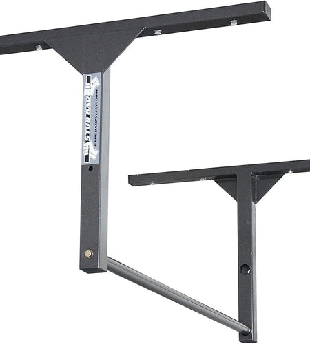 : Ceiling or Wall Mountable Pull up Bar,Standard (9-Foot Ceilings), Grey