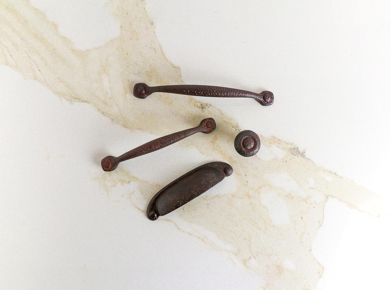 P2996-RI Refined Rustic Collection Pull, 192Mm (7-9/16") Center to Center, Rustic Iron Finish