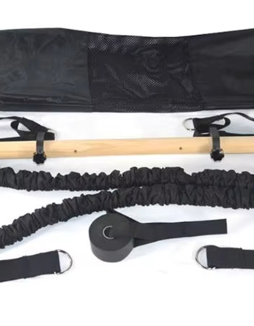 Load image into Gallery viewer, Pilates Stick Yoga Pilates Bar Barre Basic Kit Exercise Resistance Bands
