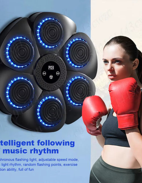 Load image into Gallery viewer, Smart Music Boxing Machine Boxing Training Punching Equipment Boxing Reaction Wall Target Workout Boxing Target Machine Boxing
