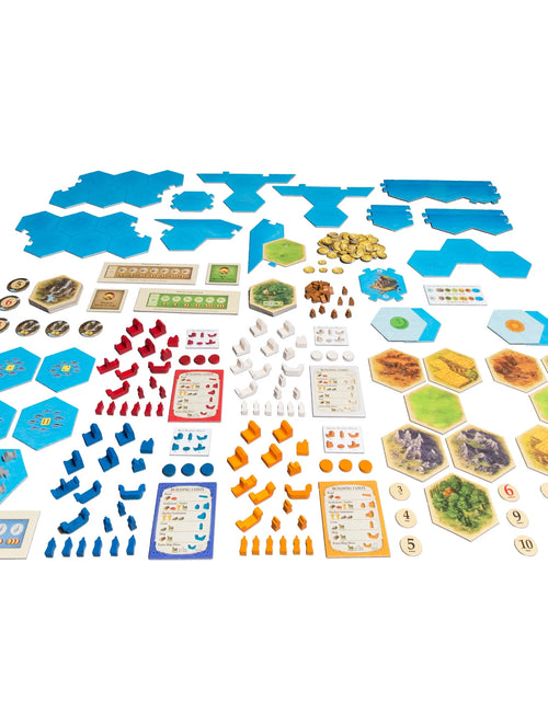 Load image into Gallery viewer, Catan: Explorers &amp; Pirates Expansion Strategy Board Game for Ages 12 and Up, from Asmodee
