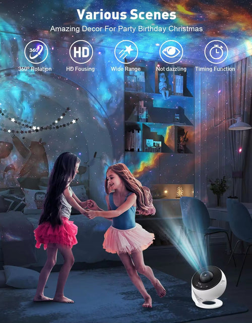 Load image into Gallery viewer, 13 in 1 Star Projector, Planetarium Galaxy Projector for Bedroom, Aurora Projector, Night Light Projector for Kids Adults

