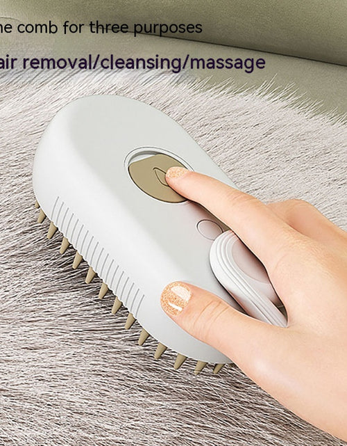 Load image into Gallery viewer, Cat Steam Brush Steamy Dog Brush 3 in 1 Electric Spray Cat Hair Brushes for Massage Pet Grooming Comb Hair Removal Combs Pet Products
