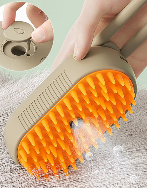Load image into Gallery viewer, Cat Steam Brush Steamy Dog Brush 3 in 1 Electric Spray Cat Hair Brushes for Massage Pet Grooming Comb Hair Removal Combs Pet Products
